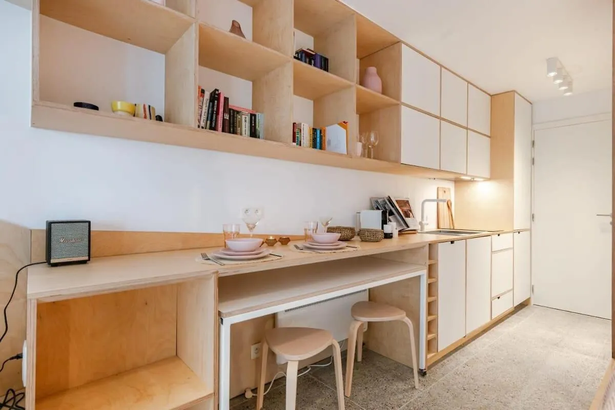Apartment Huswell - Colorful Studio Near The Sea Ostend Belgium